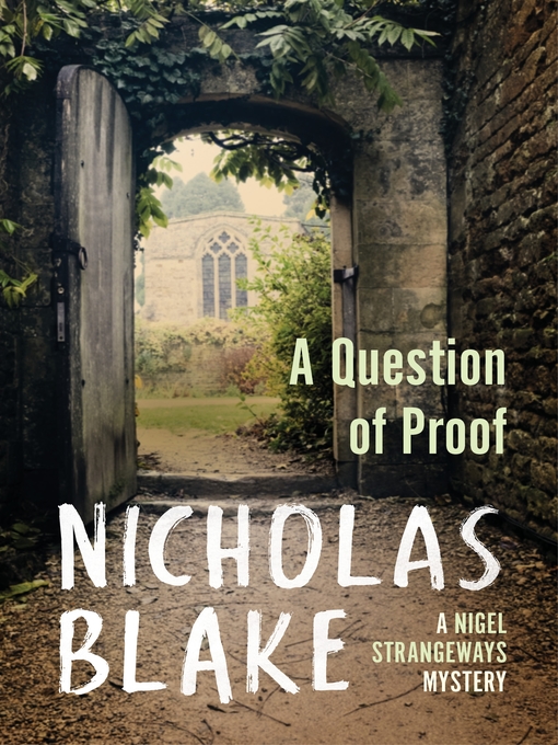 Cover image for A Question of Proof